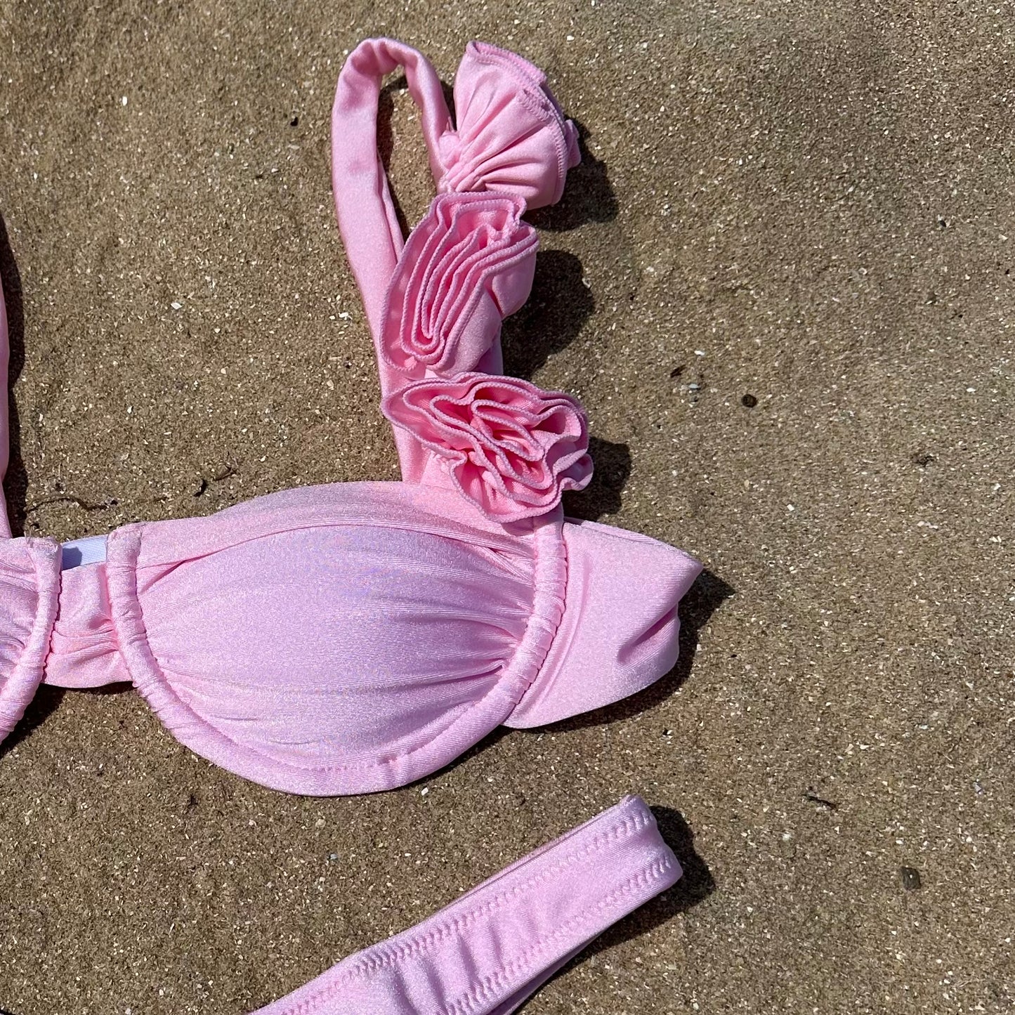 MILACCOLLECTION Pink Rose Bikini set